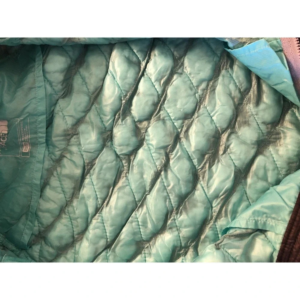 The North Face Jacket Womens XS Blue Teal Puffer Ski Snowboard Outdoors Coat
